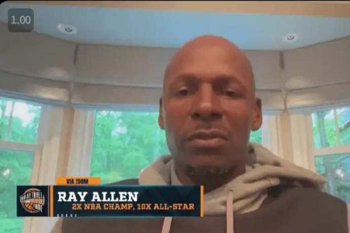 雷・阿伦观点引争议:称詹姆斯无需技术靠身体便可制胜 雷・阿伦观点引争议:称詹姆斯无需技术靠身体便可制胜